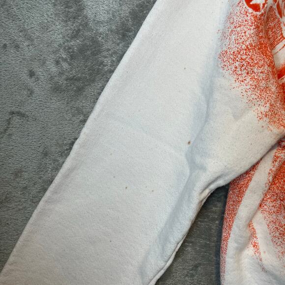 Vintage Texas Longhorns 90s Bleach Dyed Crewneck Sweatshirt Football Medium USA - Picture 3 of 10